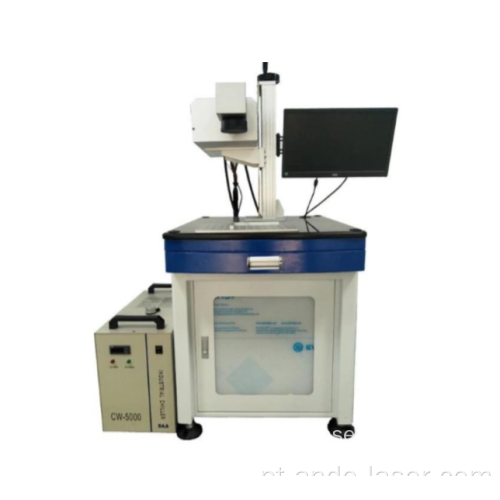 Máquina de marcação a laser UV com pequeno ponto de foco